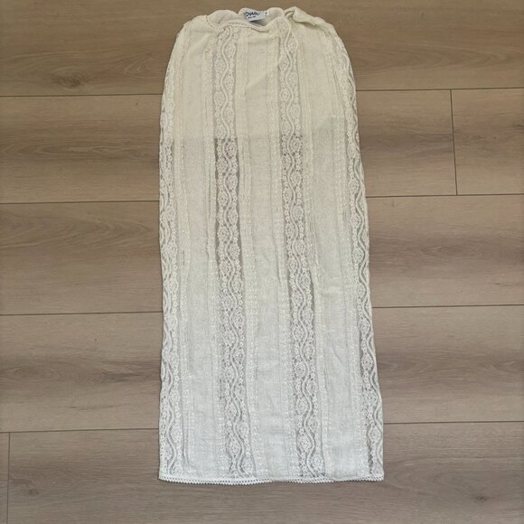 Charo Ruiz Ibiza Apate Maxi Stretch Lace Skirt - Picture 4 of 5